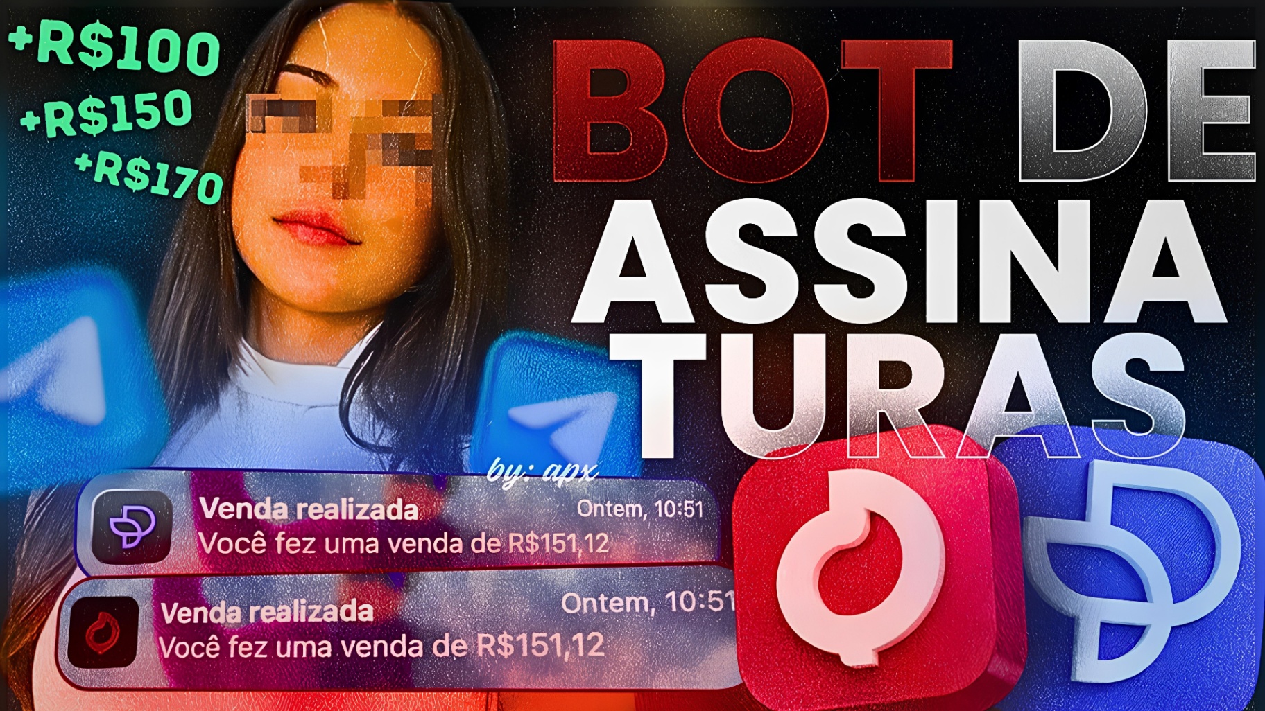 🔥• Bot de Assinaturas 🔥 NICHO HOT (DELUXE)