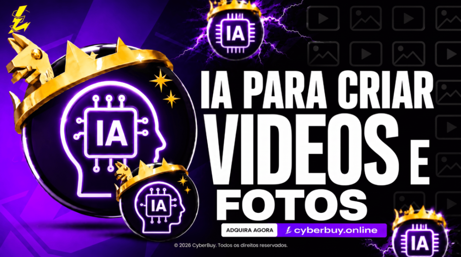 IA PARA CRIAR VIDEOS E FOTOS