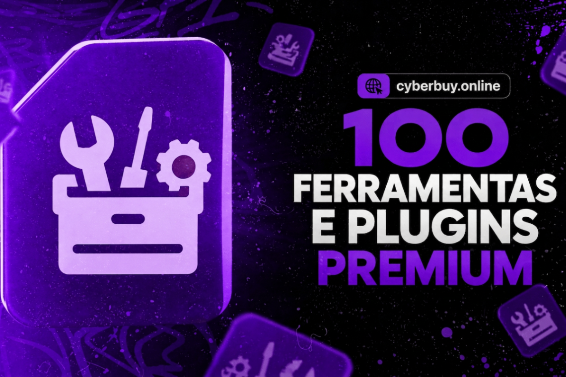 🛒 • 100 FERRAMENTAS E PLUGINS PREMIUM🟢*LEIA A DESCRIÇÃO*🟢