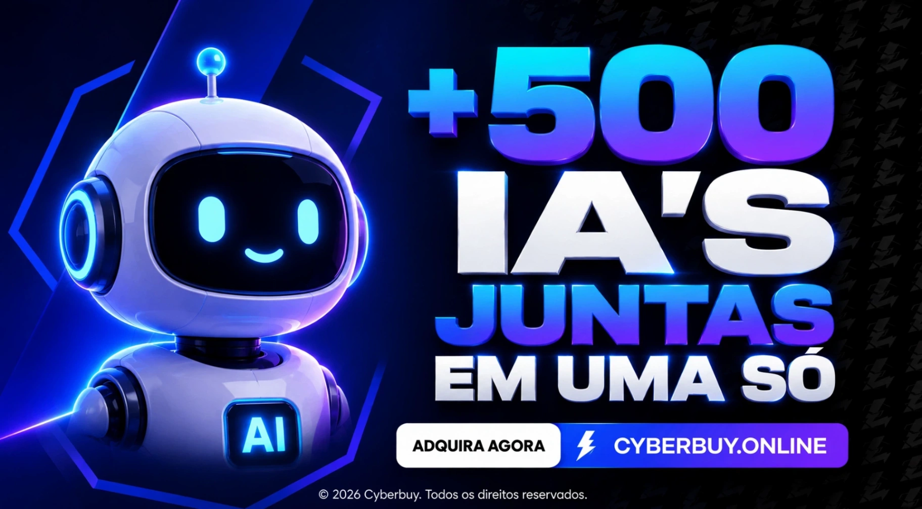 +500 IA'S JUNTAS EM UMA SÓ