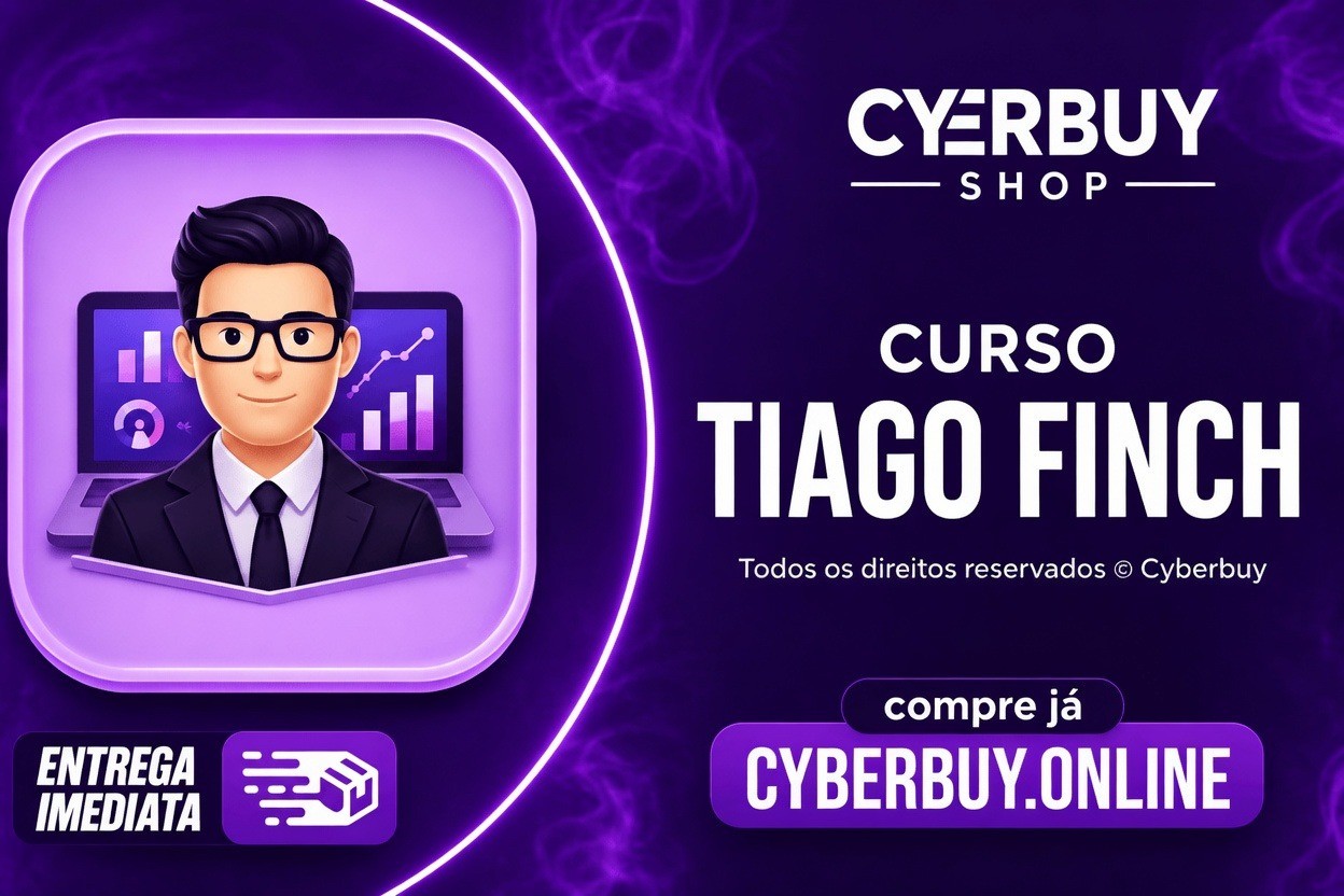 🔥 PACK CURSO DO TIAGO FINCH 🚀 O MÉTODO QUE ENSINA A FATURAR ALTO NA INTERNET!
