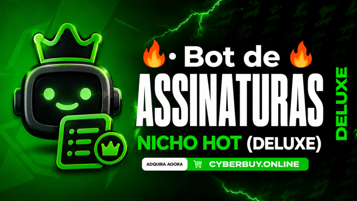 🔥• Bot de Assinaturas 🔥 NICHO HOT (DELUXE)